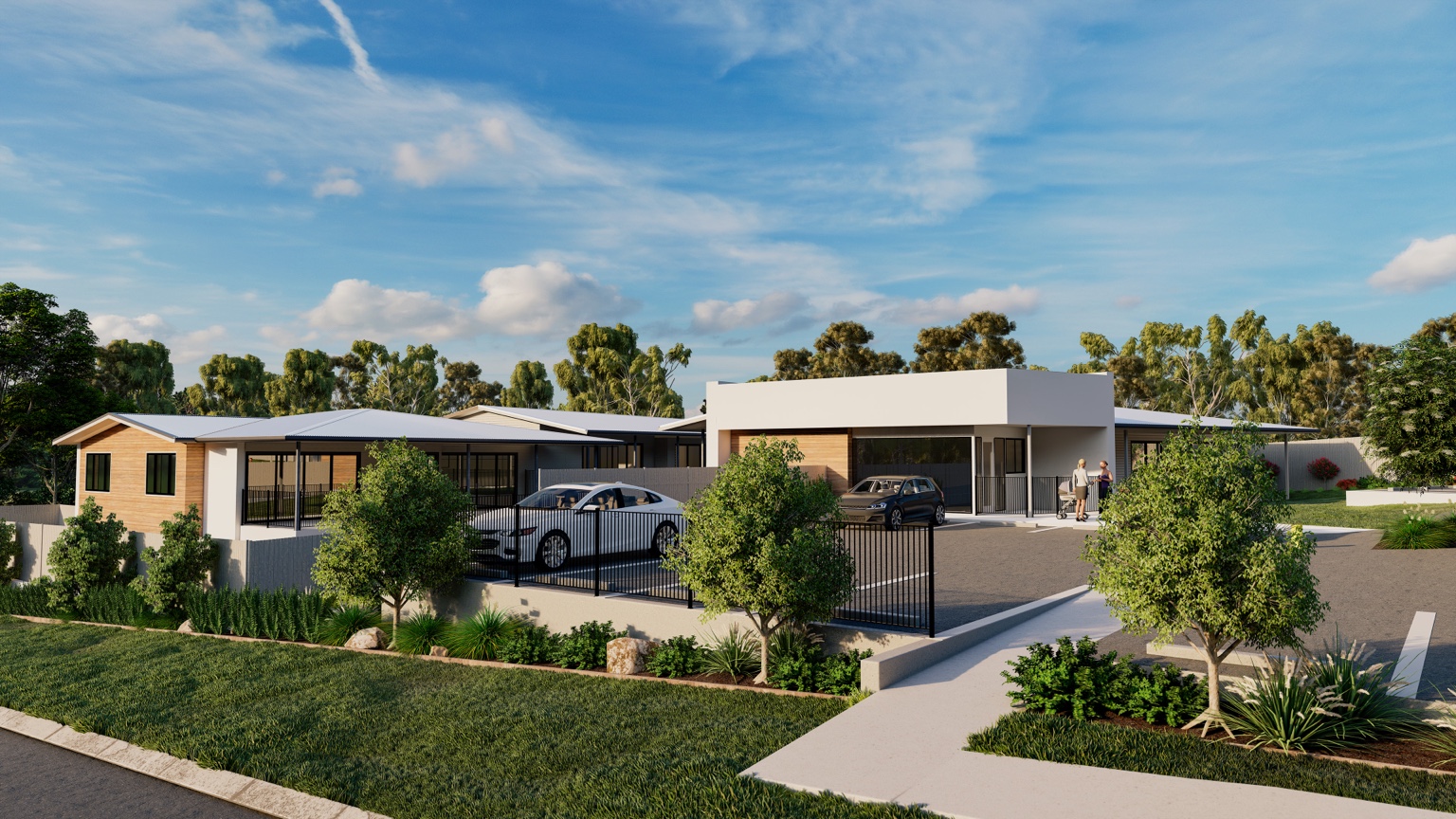 Goodna childcare centre — architectural design rendering 2